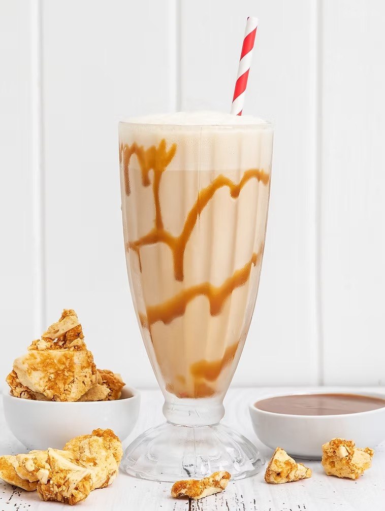 Honeycomb milkshake